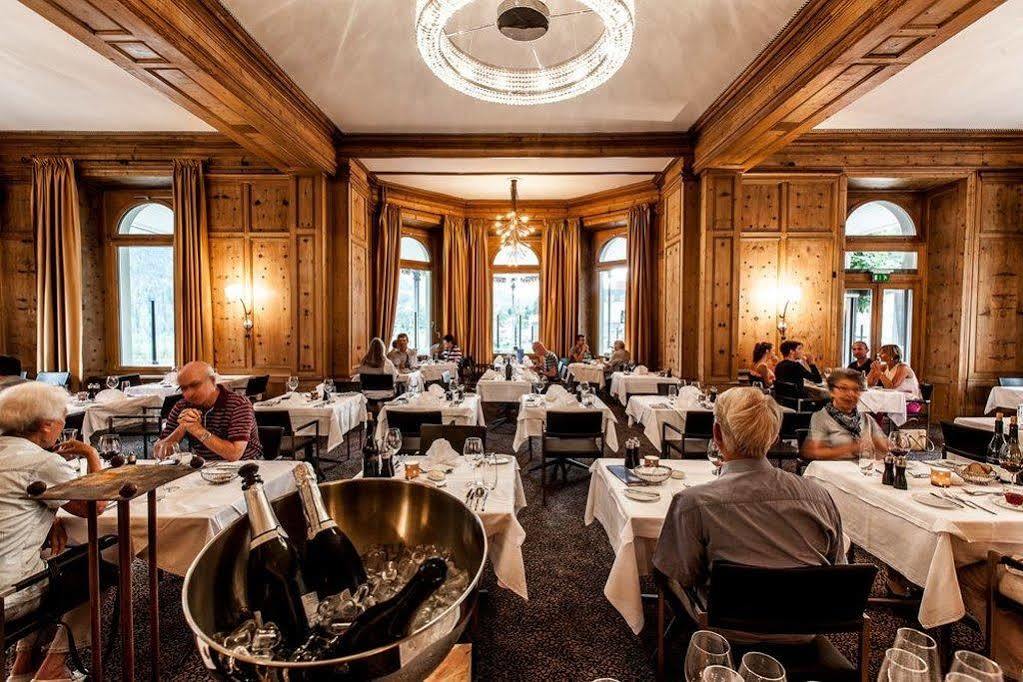 Hotel Belvedere Scuol Εστιατόριο φωτογραφία